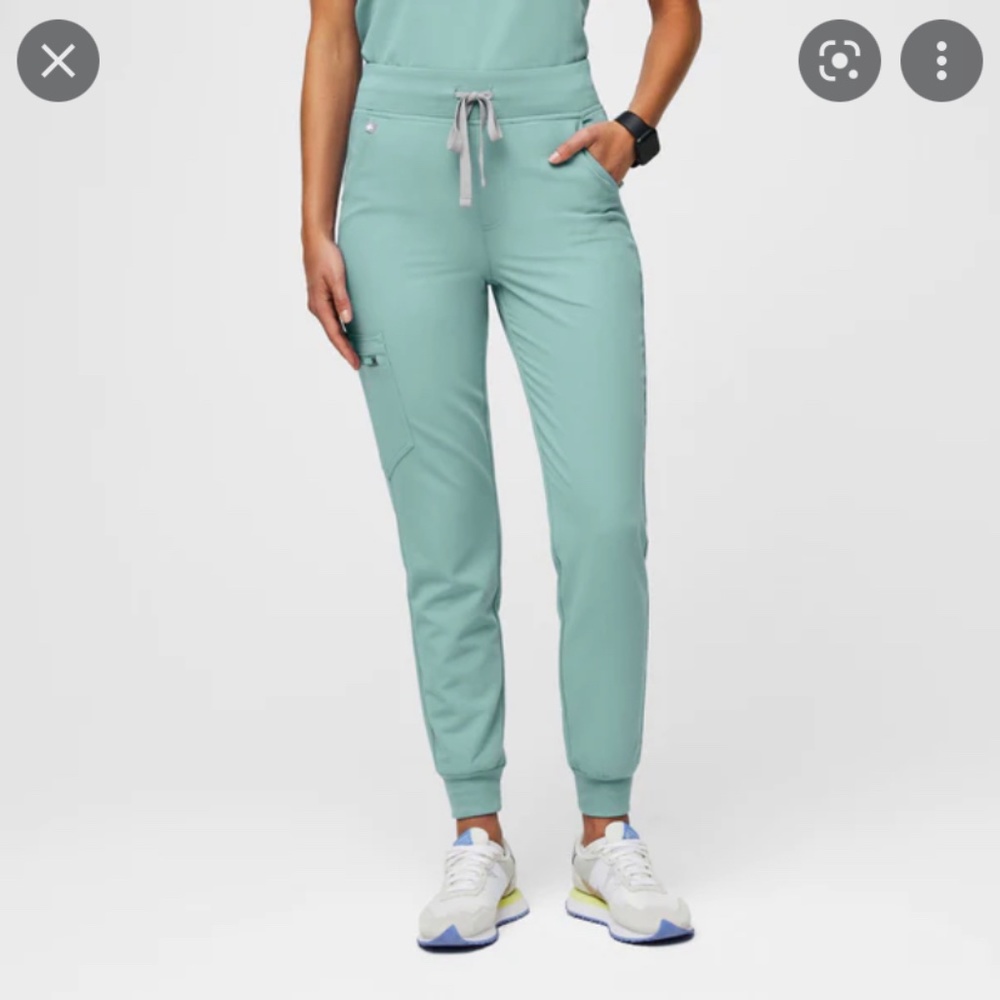 Zamora jogger scrub pants, seaglass
